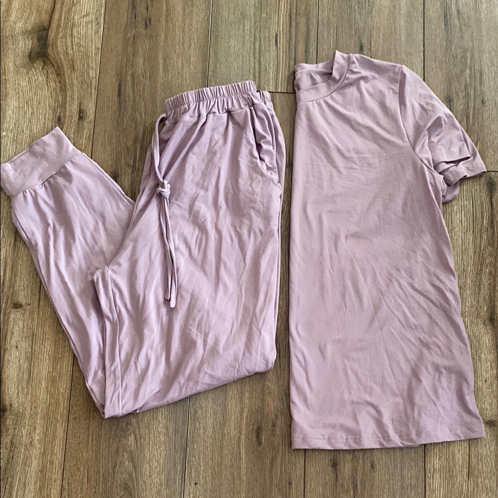 Lavender Loungewear Set